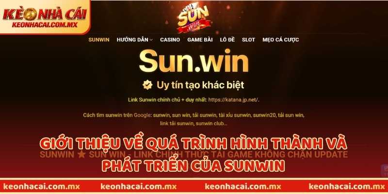 Giới thiệu về quá trình hình thành và phát triển của Sunwin