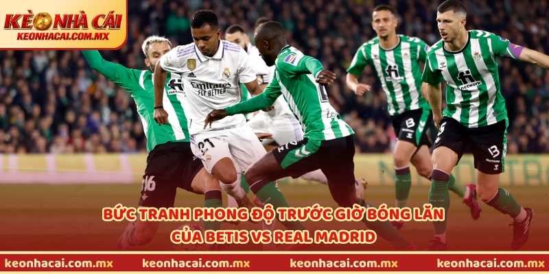 Bức tranh phong độ trước giờ bóng lăn của Betis vs Real Madrid