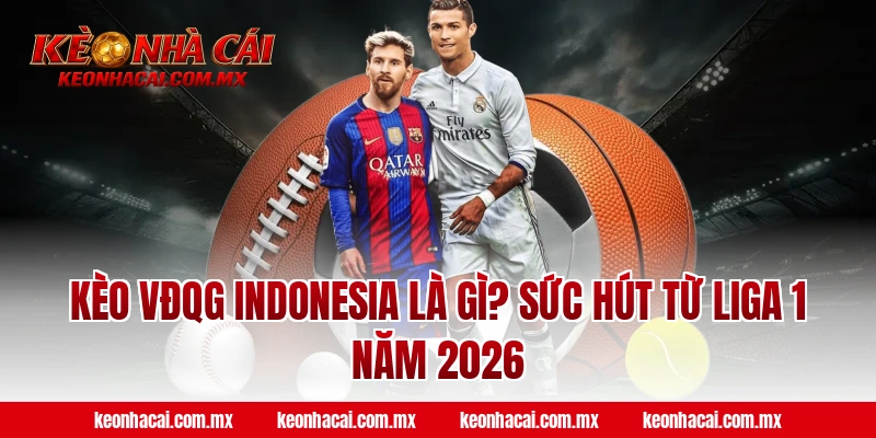 Kèo VĐQG Indonesia là gì? Sức hút từ Liga 1 năm 2026