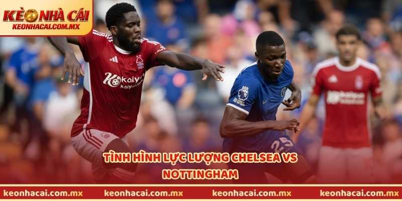 Tình hình lực lượng Chelsea vs Nottingham và những ảnh hưởng đáng chú ý